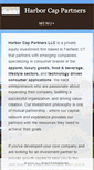 Mobile Screenshot of harborcappartners.com
